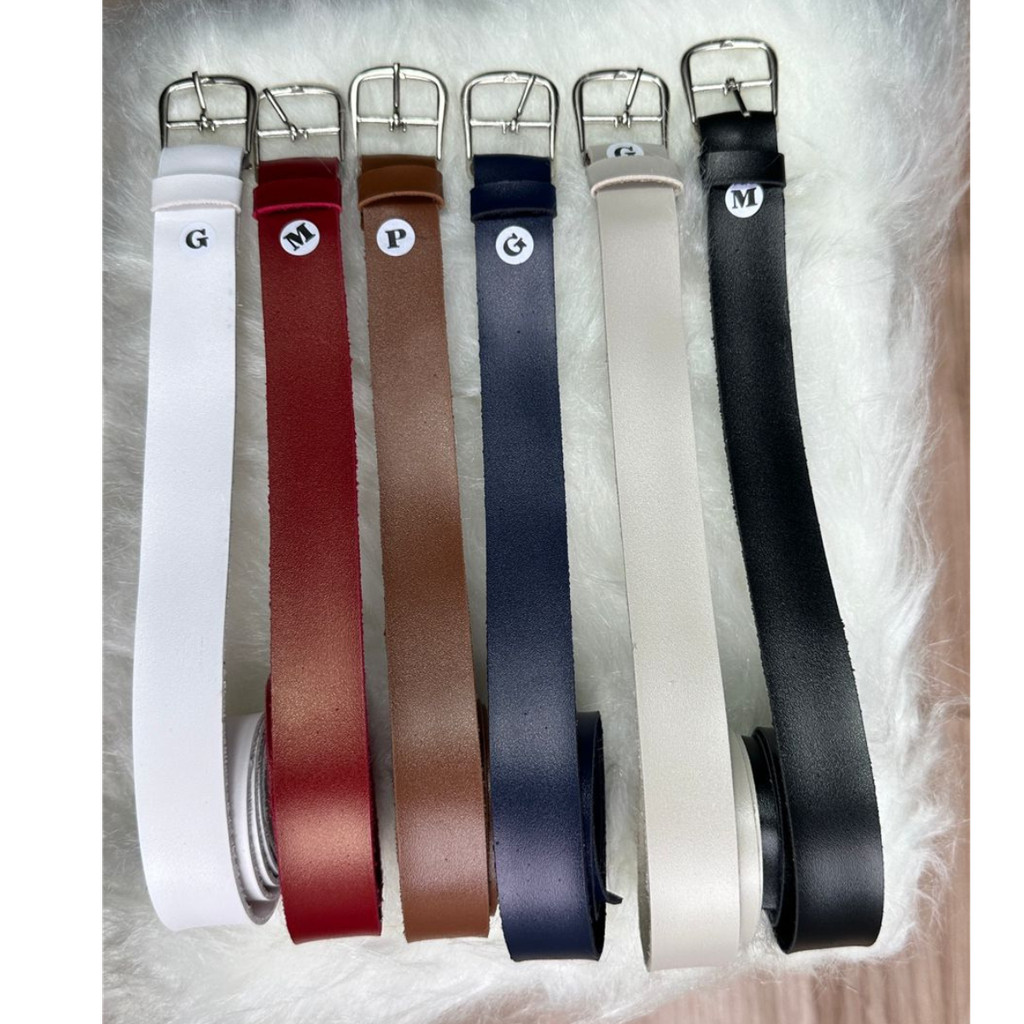 Cinto Social Masculino Couro Fivela Infantil Cores Menino