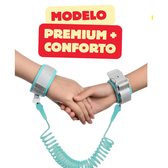 Pulseira de Segurança Infantil c/ Trava Cordão G
