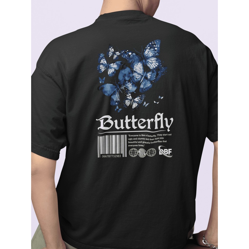 Camiseta Masculina 100% Algodão Gola Careca Blusa Streetwear Estilo de Rua Com Estampa Grande Borbol