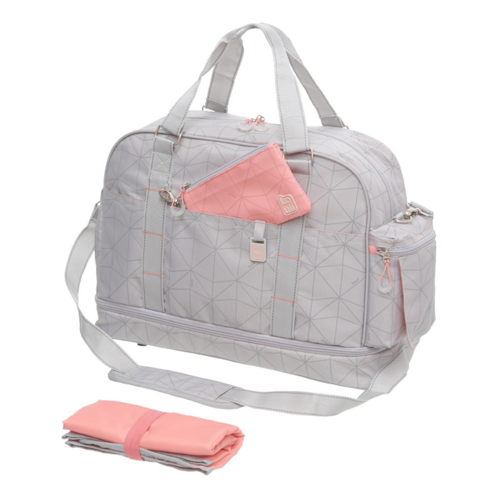 Bolsa De Maternidade Kouii Pacific Todo Dia Cinza