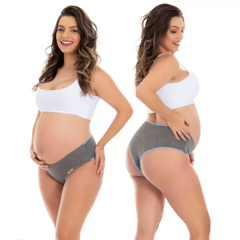 Calcinha Gestante Modeladora Cós Alto Feminina Mi