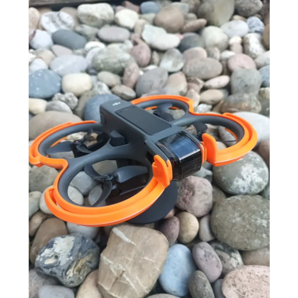 (NÂO ACOMPANHA DRONE)  Anel Protetor 3D para DJI Avata 2  Personalizável e Resistente
