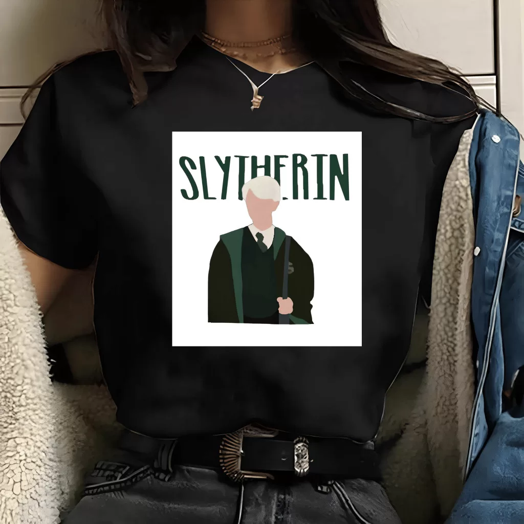 Camiseta Draco Sonser | Harry Potter | estilosa preta