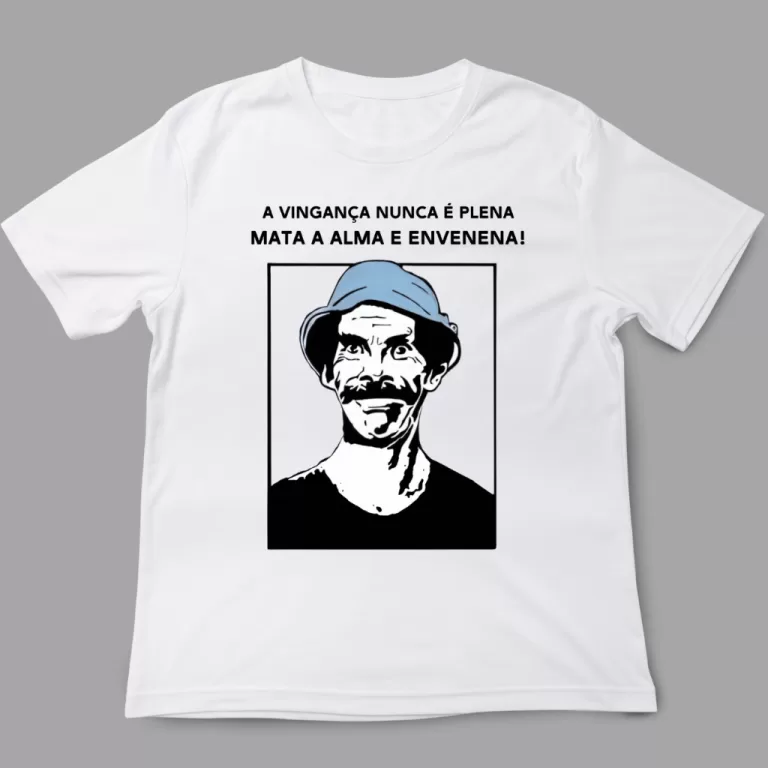 Camiseta – seu madruga – a vingança n