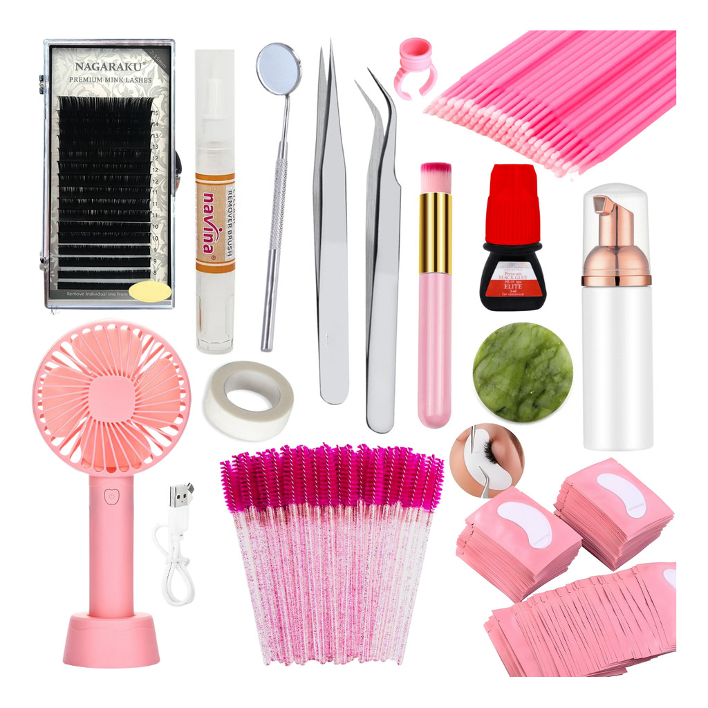 Lash Lift Cilios Fio A Fio Kit Extensão Cilios Nagaraku