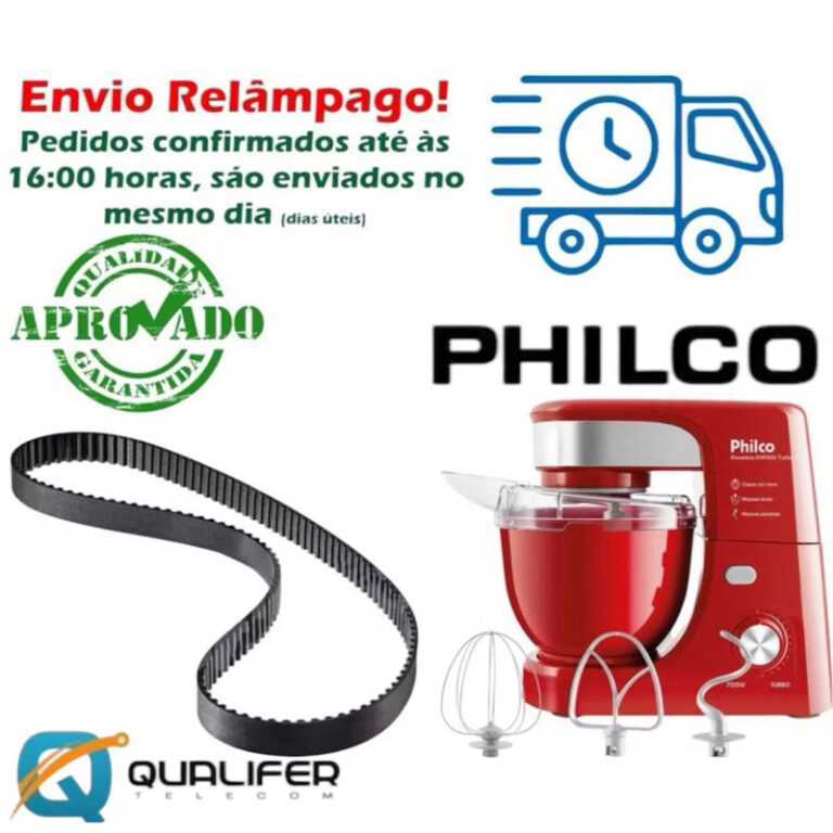 Correia batedeira PHILCO planetaria PHP500/PHP500 