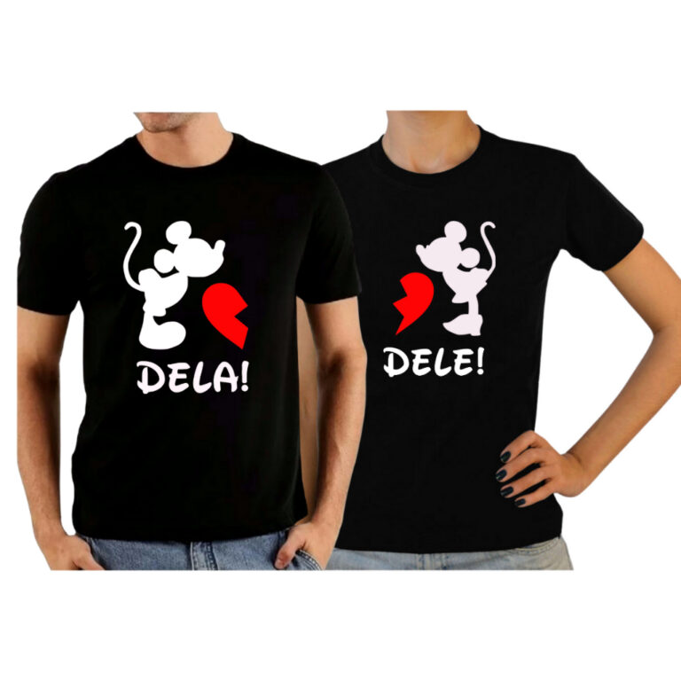 Kit Camisas Casal Camisetas para Casais Presente D