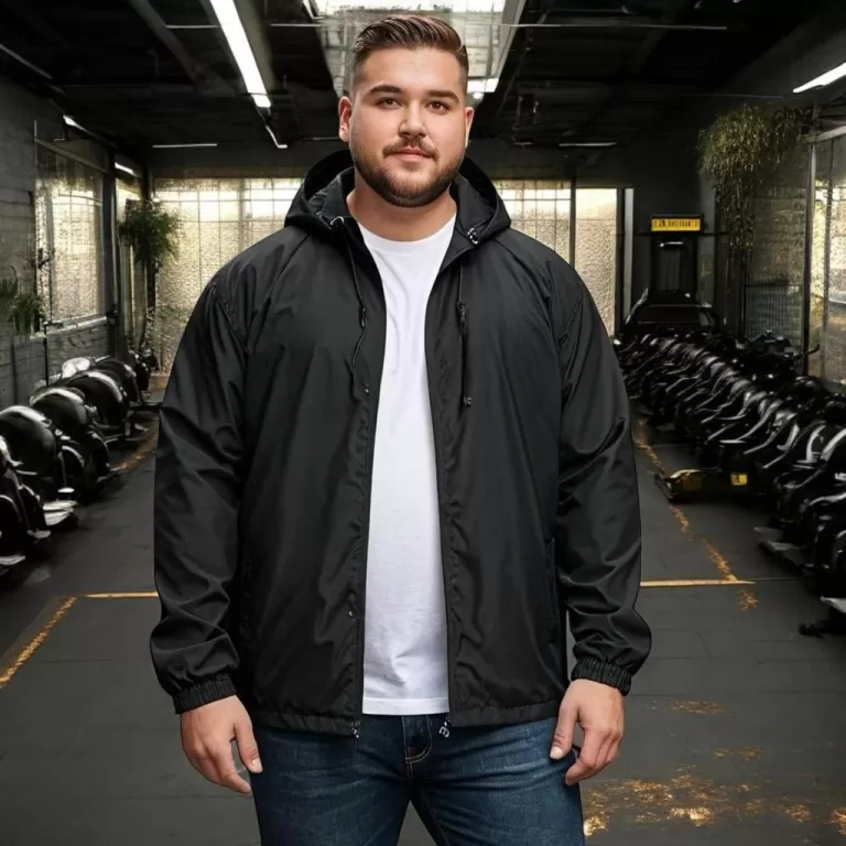 Jaqueta Corta Vento Plus Size P ao G4  Masculina I