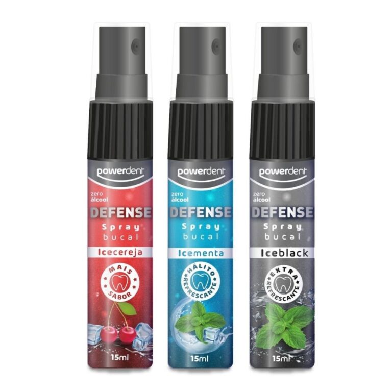 Spray Bucal Defense Elimina Mal Hálito 15ml Power
