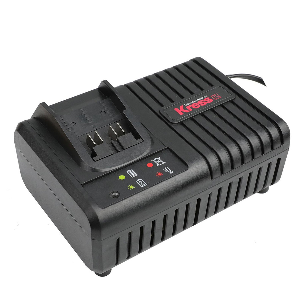 Carregador de Bateria Rapido 20V 6.0A Bivolt Led KAC21 Kress