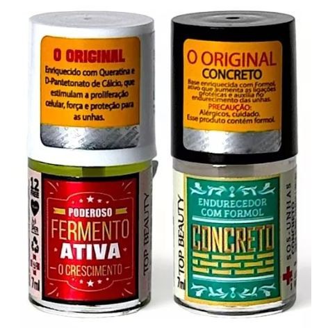 Kit Base Concreto Endurecedor + Base Fermento Cres