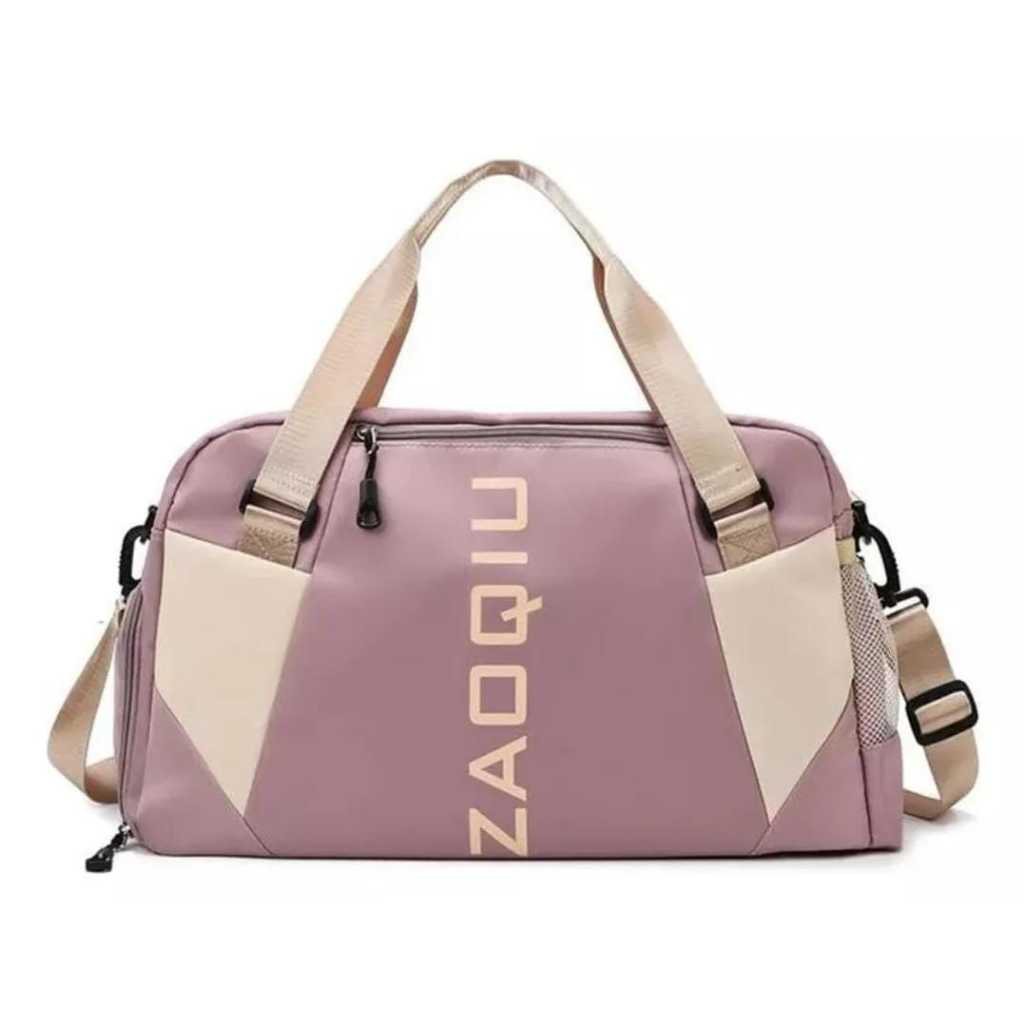 Mala Esportiva Header Bolsa Feminina e Masculina Organizadora Passeio Viagens Desenho Do Tecido Liso