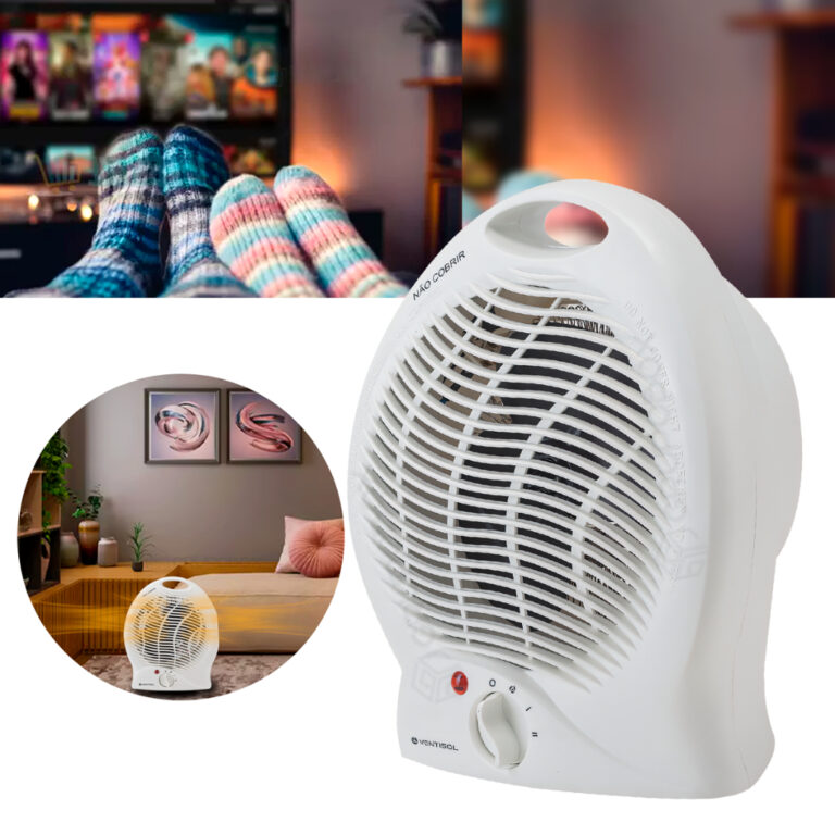 Aquecedor Eletrico Portatil 2000W Ambiente Residen