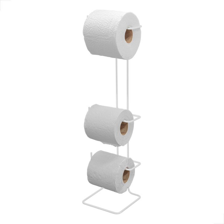 SUPORTE PARA PAPEL HIGIÊNICO 3 ROLOS CHÃO –
