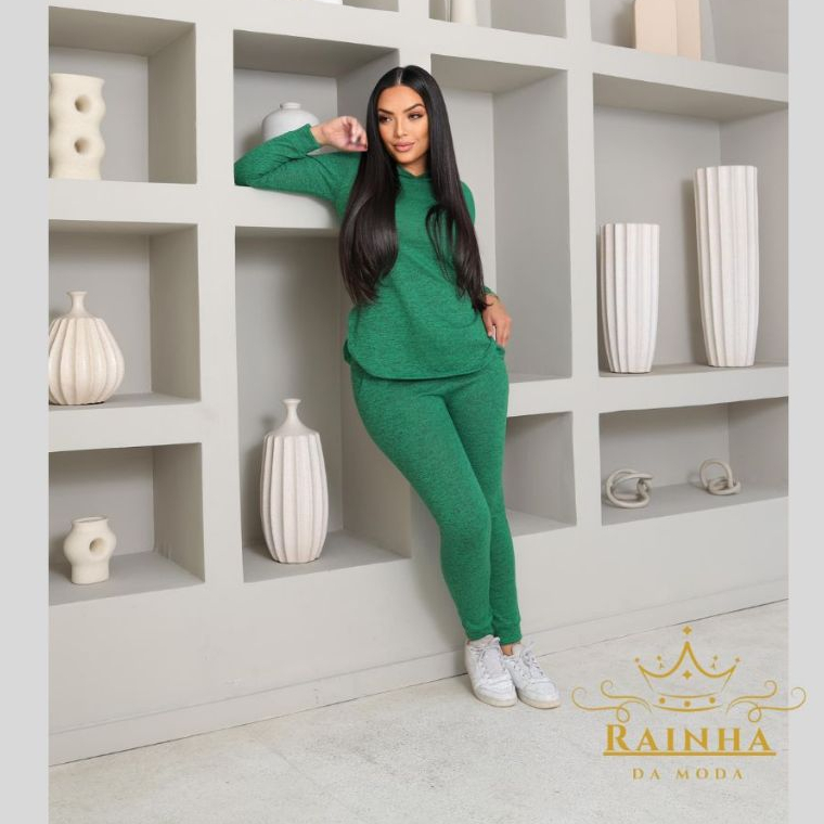 Conjunto LÃZINHA TAPA BUMBUM C/ Touca Feminino e 