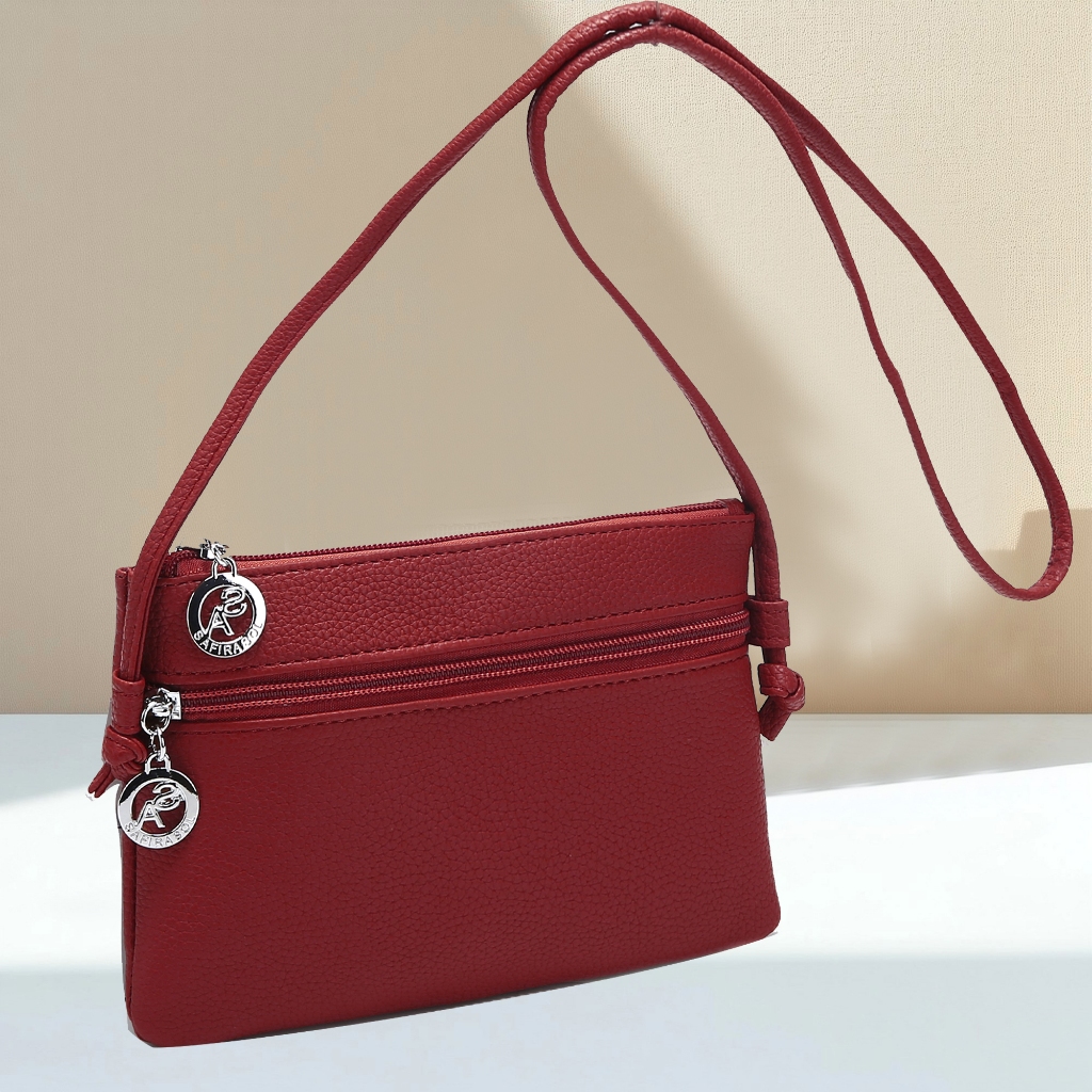 Bolsas Bolsinha Feminina Simple Transversal Cabe Celular L9026