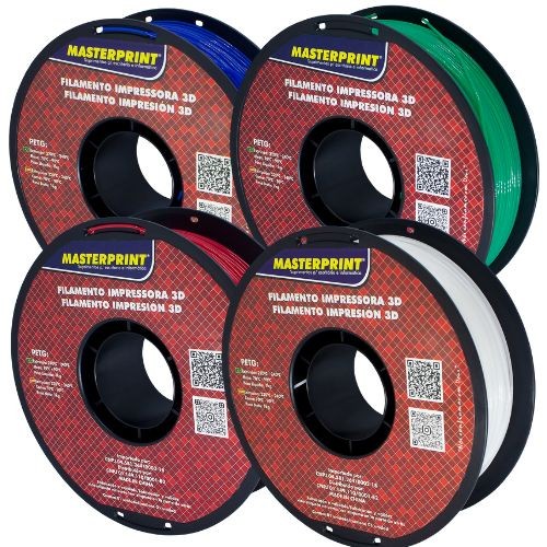 Filamento PETG Premium Masterprint 1Kg 1.75mm Impr