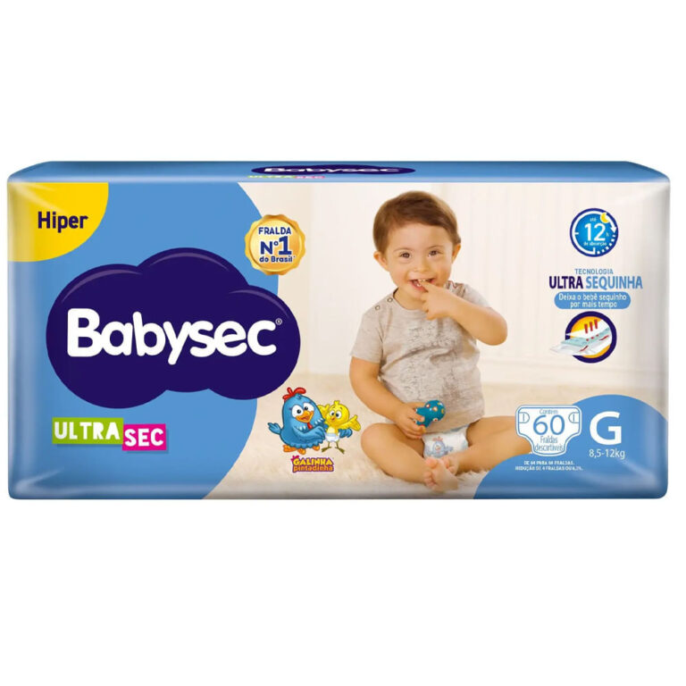 Fralda Descartável Babysec Galinha Pintadinha Ult