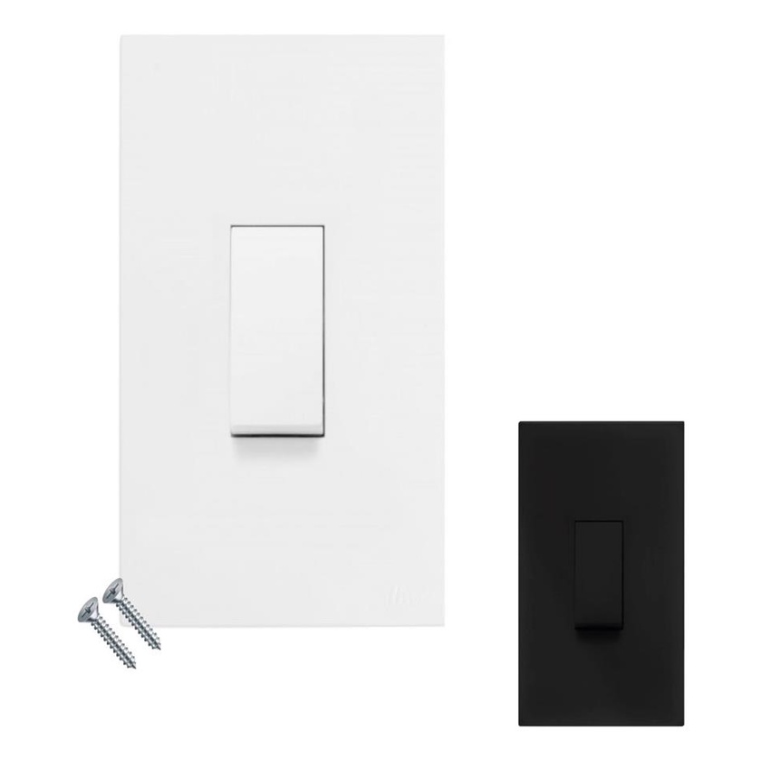 Interruptor 01 Tecla Vertical Fosco 4×2 Satin B.lux Recta