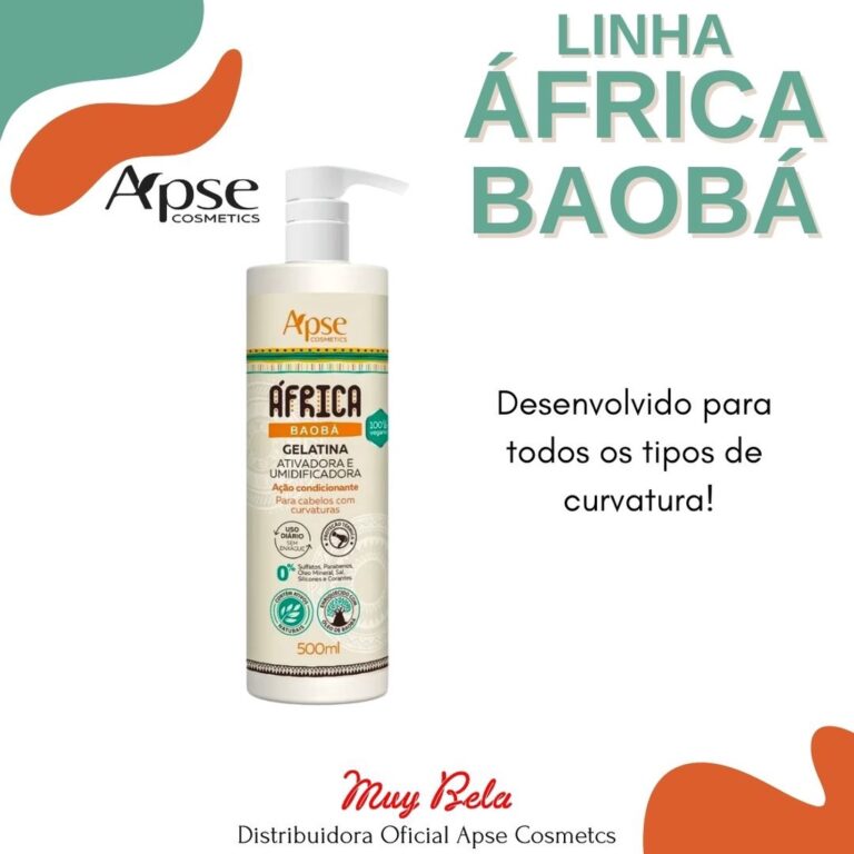 Gelatina África Baobá Restaurador 500ml Apse