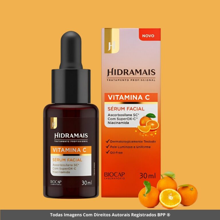 Sérum Facial Hidramais com Vitamina C Frasco de 3