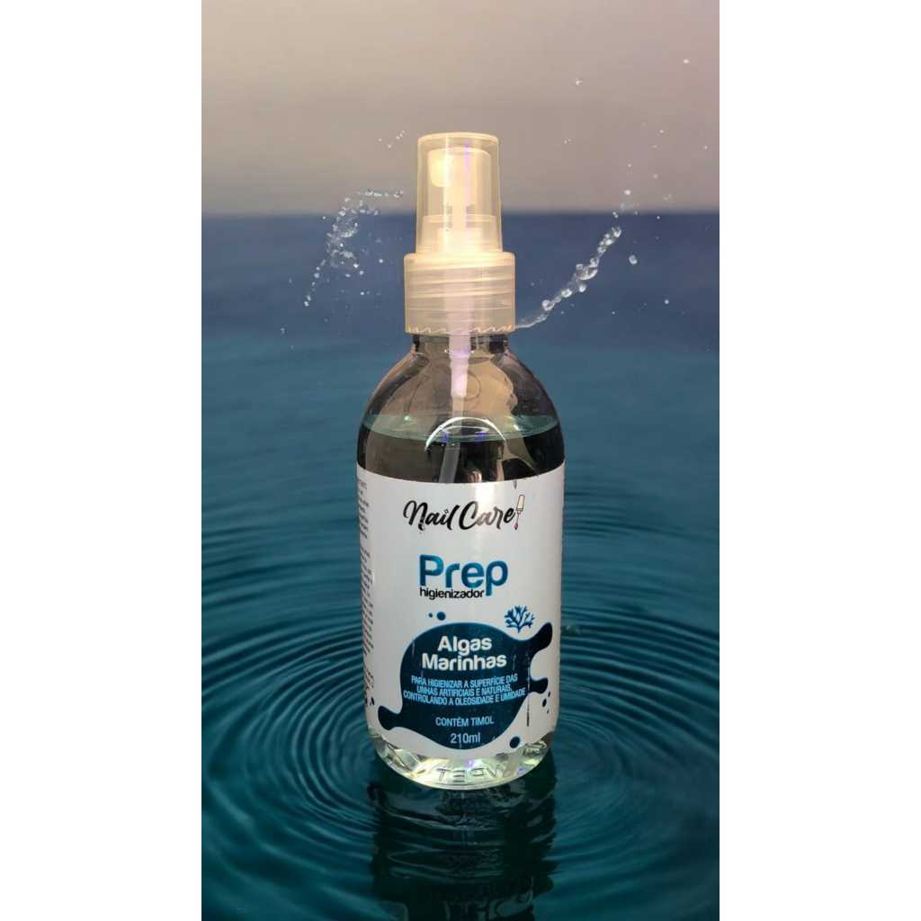 Prep Nail Care Antibactericida Limpa, Protege e Higieniza 210ml/300ml