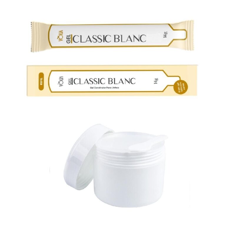 Sachê Gel Construtor Classic Blanc Vòlia + Pote 