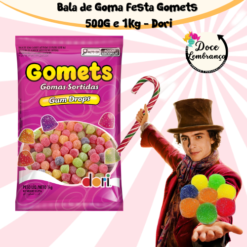 Bala de Goma Festa Gomets  – Dori