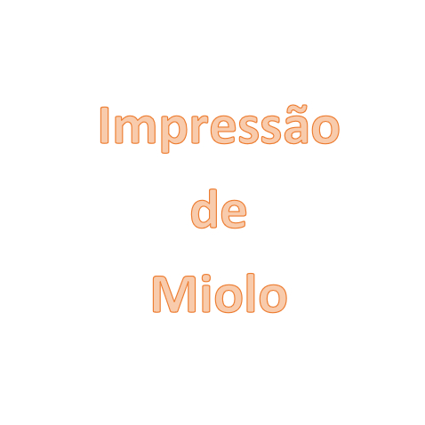 Impressão de Miolo