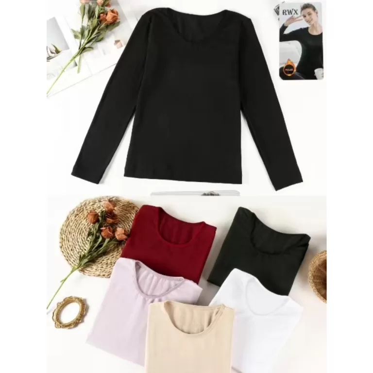 Blusa Térmica Frio Segunda Pele Manga Longa Forro