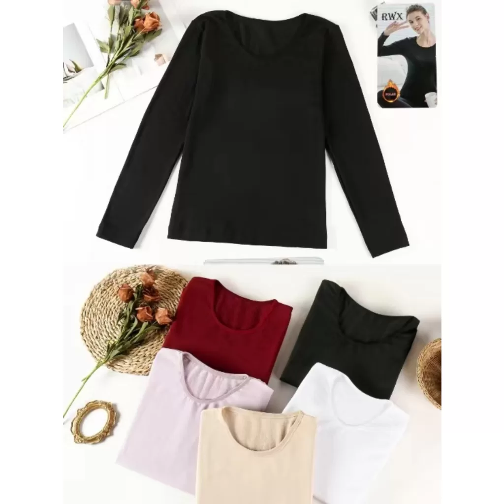 Blusa Térmica Frio Segunda Pele Manga Longa Forro Peluciado Inverno XY-001