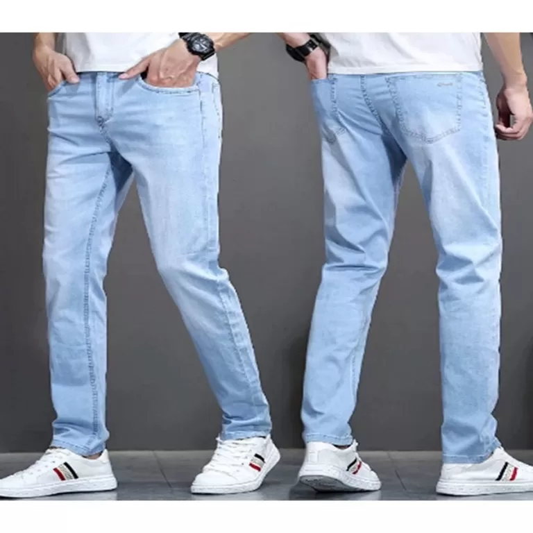 Calça Jeans Clara Original Masculino Moda Bloguei