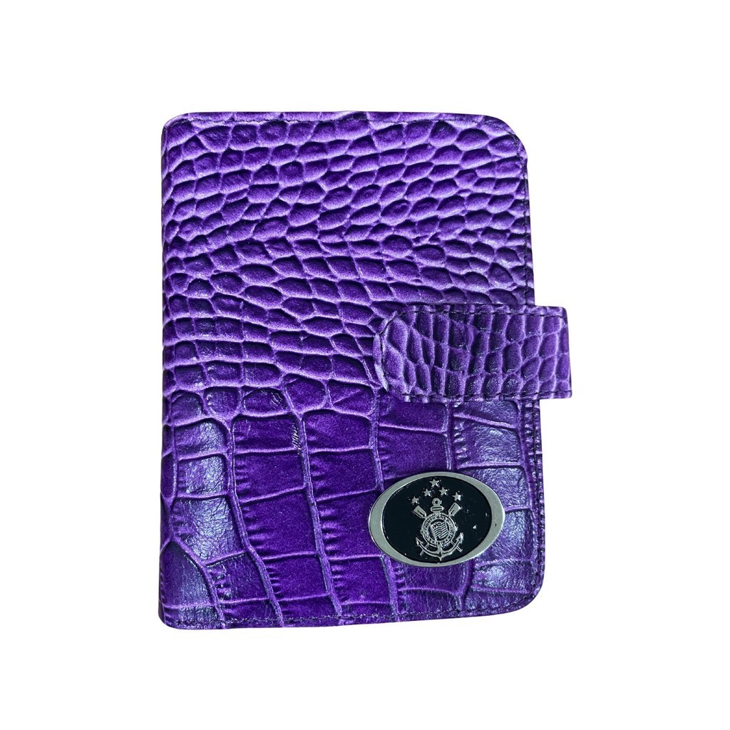 Carteira Couro Legítimo Corinthians Timão Teo 847