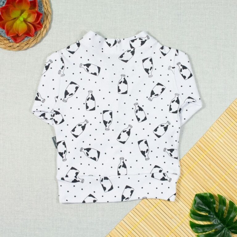 Casaquinho Para Bebê Cardigan Minimalista Milk Br