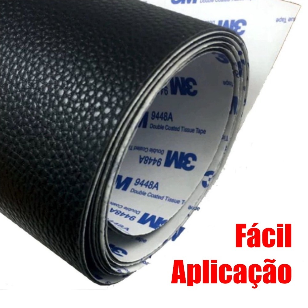 Couro Auto Adesivo  para Reparo e Revestimento Sofá – Bolsa – parede – cadeira – moveis 1,40 X 50 CM