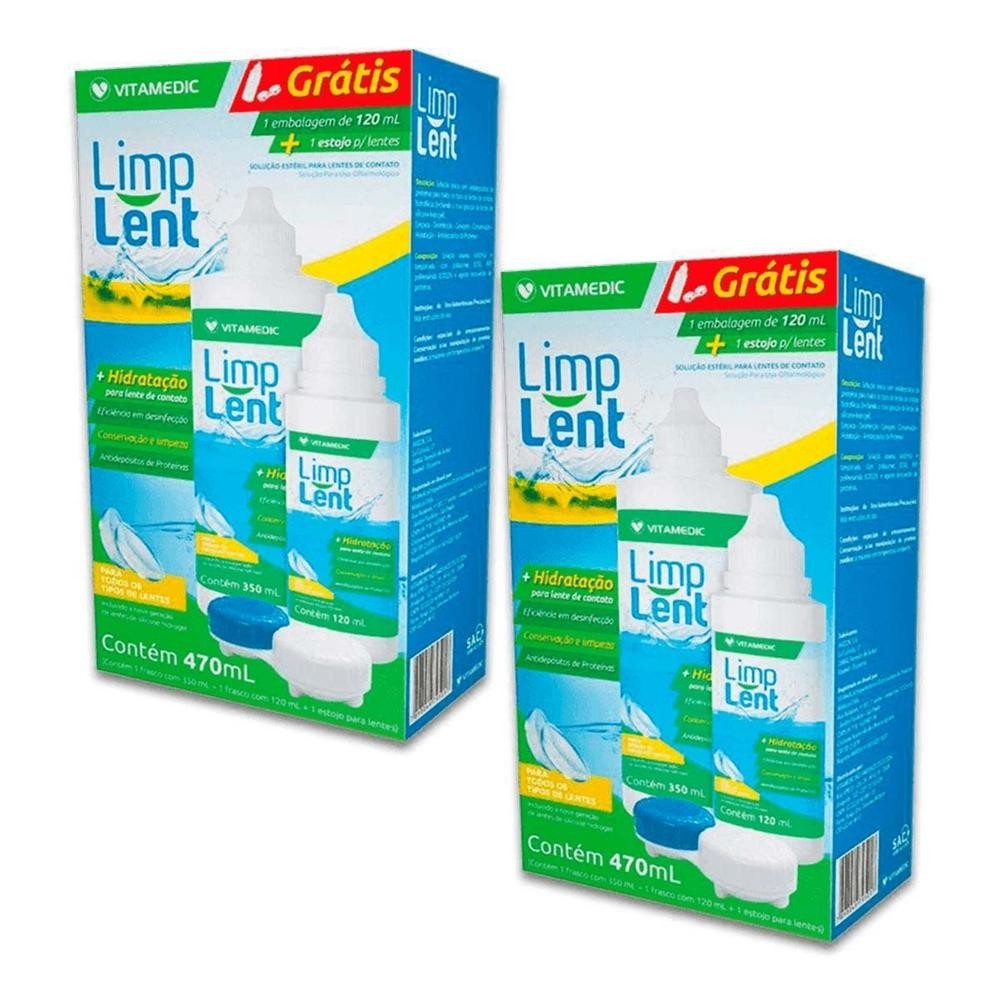 Kit 2 Und Limp Lent Solução 470ml
