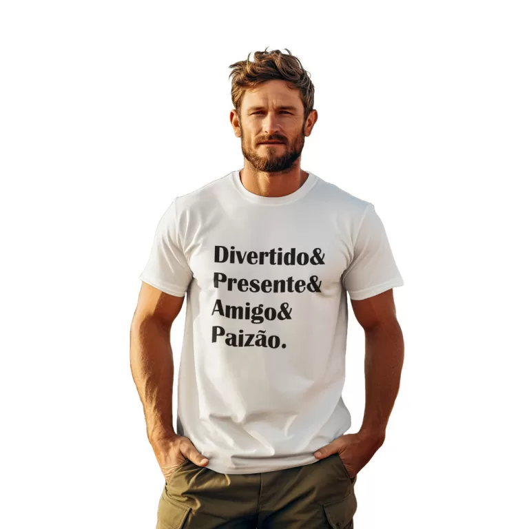 Camiseta AmigoEPaizão