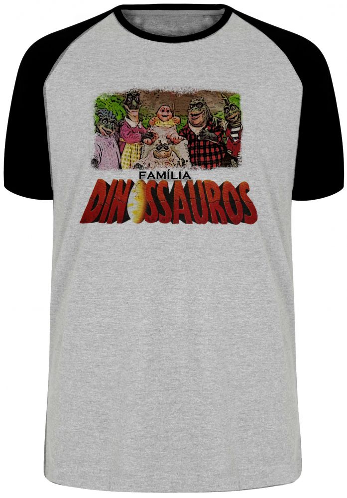 camiseta blusa Família Dinossauro  Blusa Plus Siz