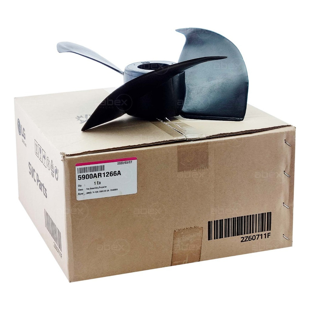 Hélice Condensadora Para Ar Condicionado LG 9000 Original 5900AR1266A Tsnc072yma0