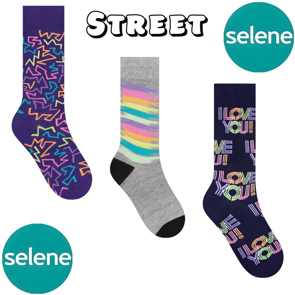 MEIA FEMININA SELENE CANO LONGO STREET ORIGINAL