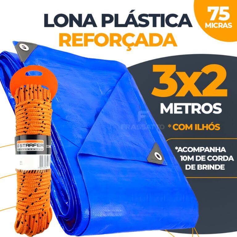 Lona Impermeavel 2×2 3×2 3×3 4×