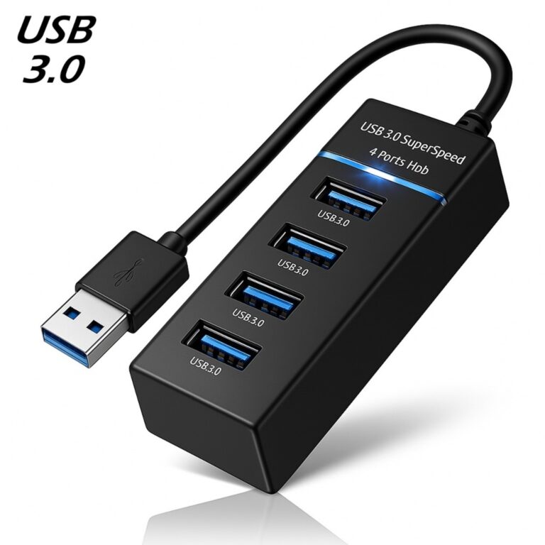 Hub Cabo USB 3.0 Adaptador 4 e 7 Portas Alta Veloc