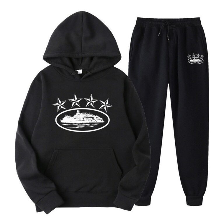 Conjunto Moletom e Calça Corteiz Street Style: Co
