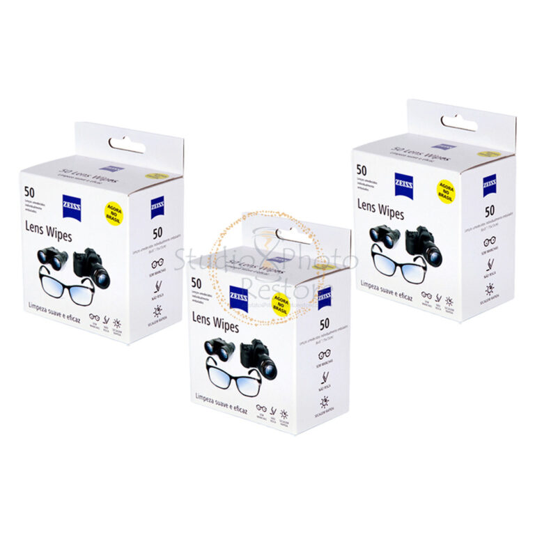 Kit Lens Wipes Zeiss C/ 150 Lenços Umedecidos