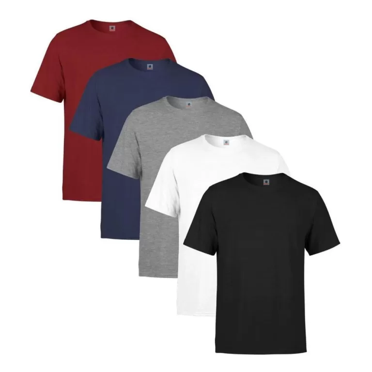 Camiseta Masculina Lisa Premium 100% Algodão