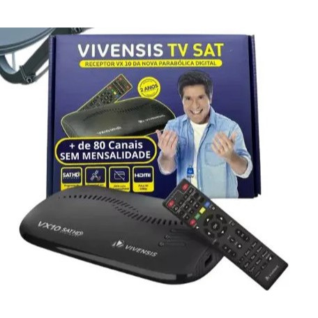 Receptor Digital Multimídia Vivensis Vx10 Multi T