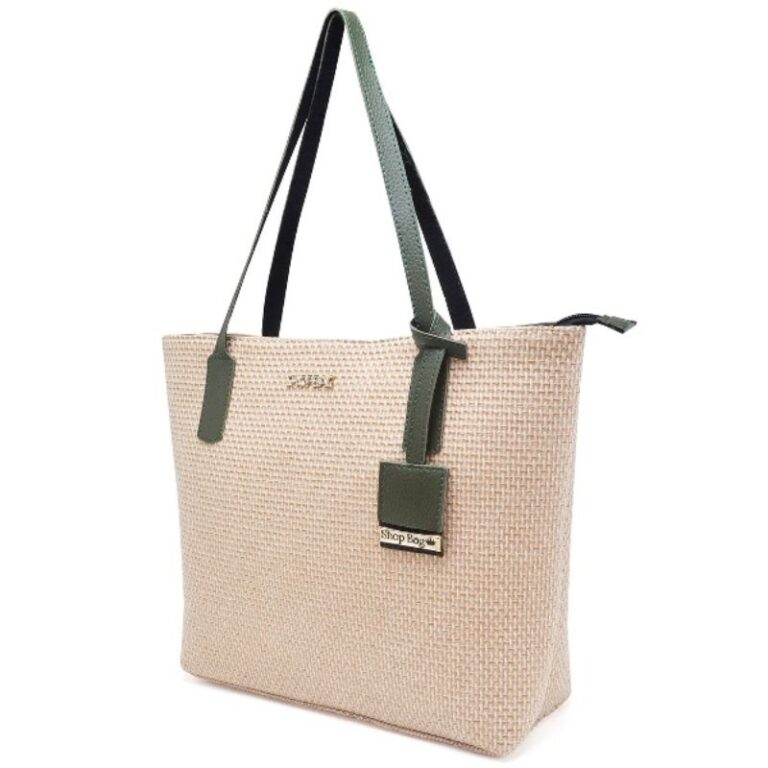 Bolsa Feminina Palha Sacola Grande Califórnia Ver
