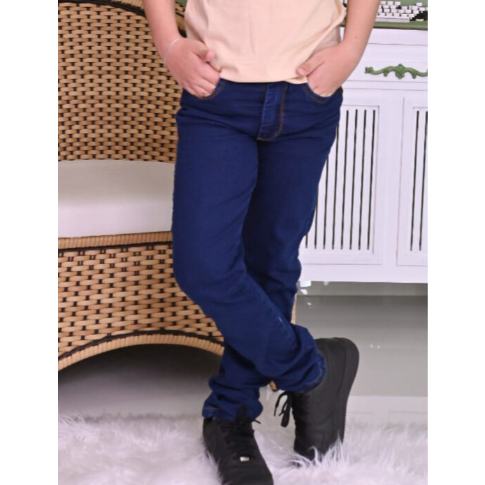 Calça Jeans Colegial, Tecido Premium