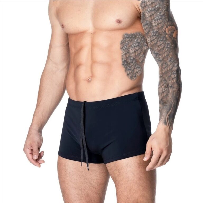Sunga Masculina Boxer Forrada Proteção UV+50 Pre