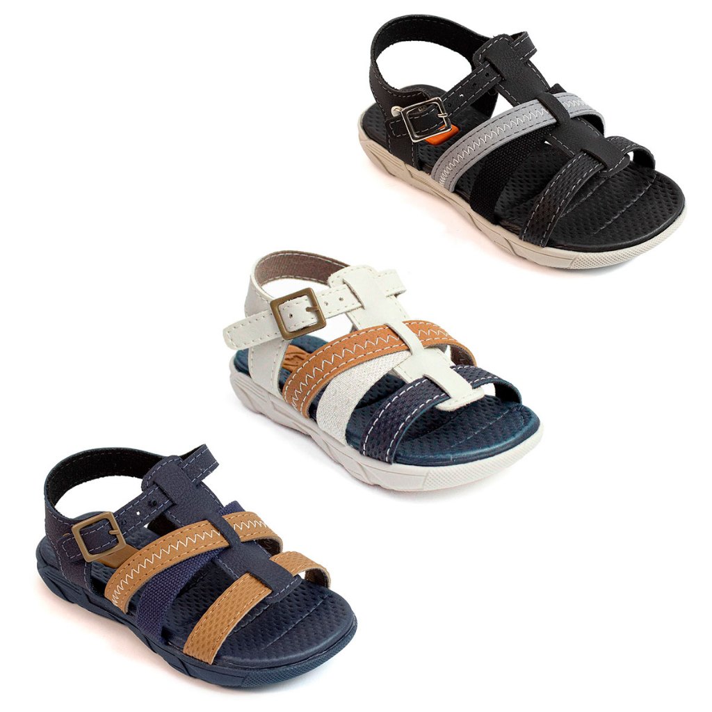 Sandália Infantil Molekinho Calce Fácil Papete 2135-659